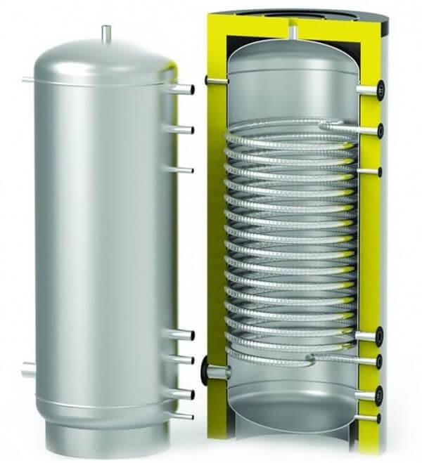 Le principe de fonctionnement d'une chaudière à chauffage indirect et un exemple de sa fabrication par ses propres mains