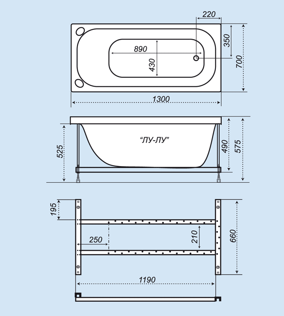 Dimensions standard des baignoires : dimensions standard des sanitaires en acrylique et fonte