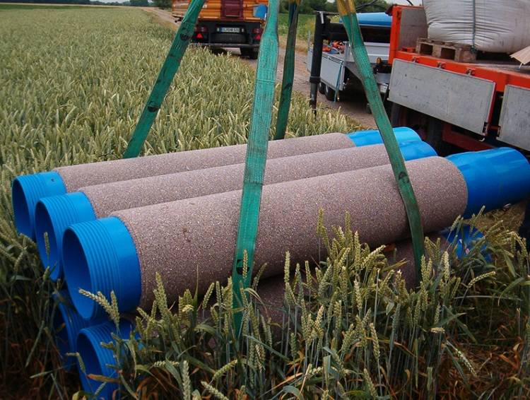 Quels tuyaux pour un puits sur une colline sont préférables d'utiliser