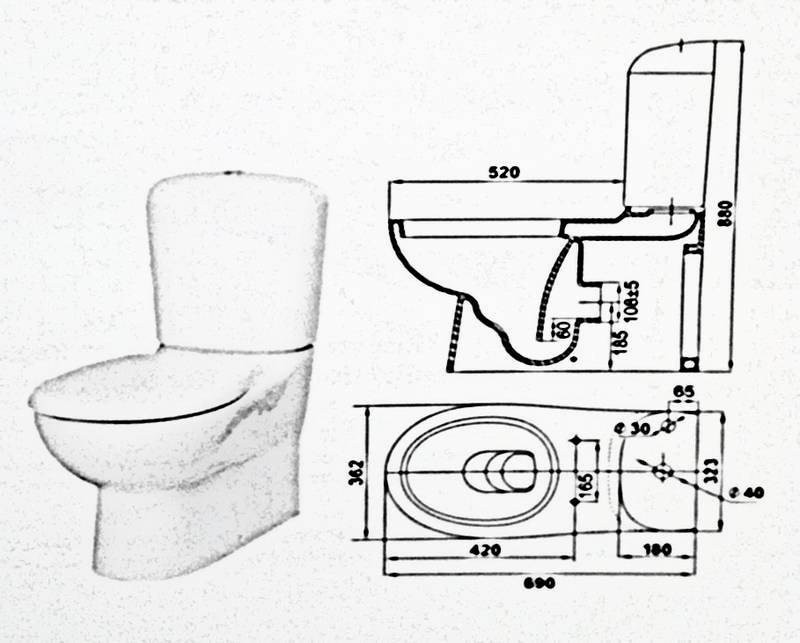Installation de toilettes à faire soi-même - instructions étape par étape