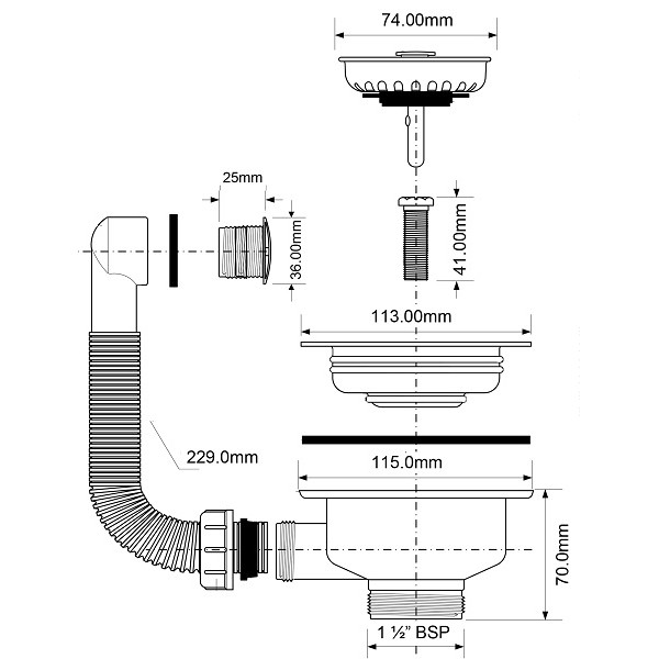 Installer un siphon sur une baignoire: comment assembler et installer correctement un siphon