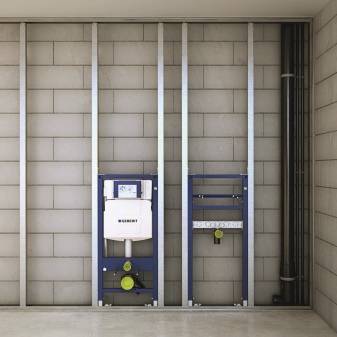 Installation d'installation de toilettes: instructions détaillées pour l'installation d'un WC suspendu