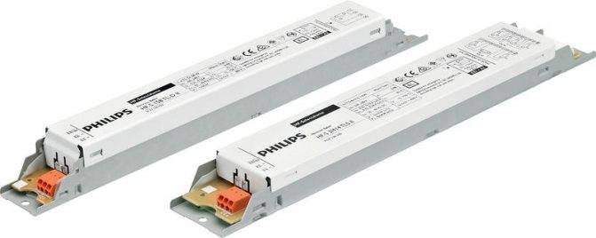 Ballast électronique pour lampes fluorescentes: qu'est-ce que c'est, comment ça marche, schémas de câblage pour lampes à ballast électronique