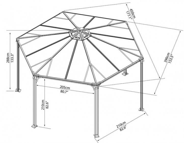 Gazebos DIY en bois : une sélection d'idées et des instructions de montage détaillées