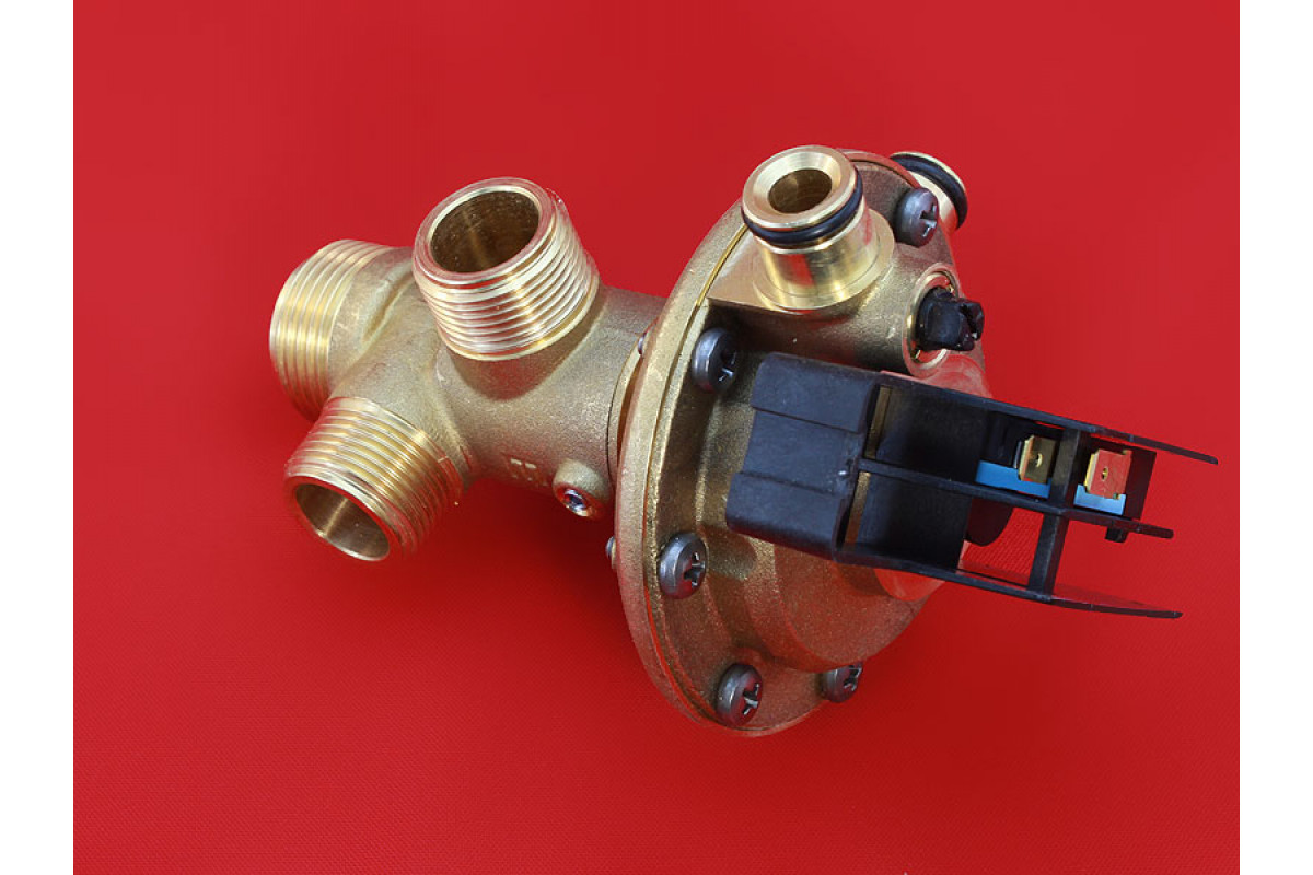 But de la vanne à trois voies pour la chaudière de chauffage