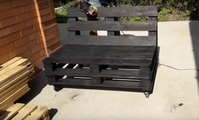 Meubles de bricolage à partir de palettes : les meilleures idées + instructions de montage étape par étape