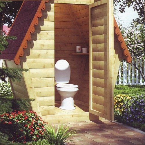 Toilettes de campagne: un aperçu des types de modèles de jardin pour une toilette de campagne et les caractéristiques de leur installation