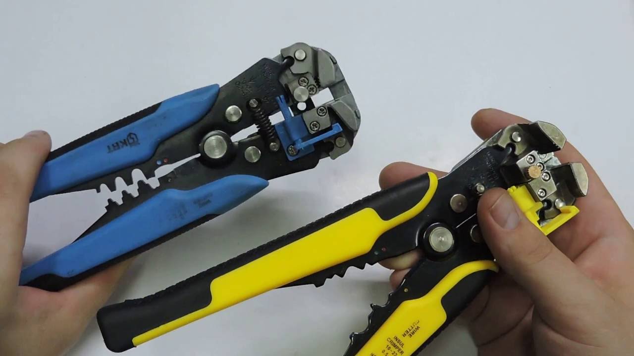 Quel dénudeur est préférable de choisir: 90 photos d'un outil pour dénuder rapidement les fils