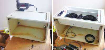 Comment installer une hotte si le tuyau de gaz interfère: instructions de travail