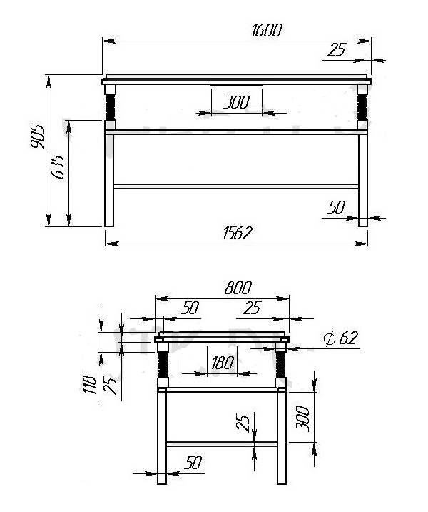 Comment fabriquer une table vibrante de vos propres mains - instructions étape par étape