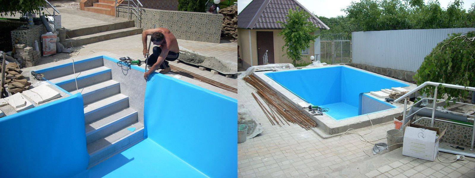 Comment faire une piscine dans le bain de vos propres mains - instructions étape par étape avec photos, vidéos et dessins