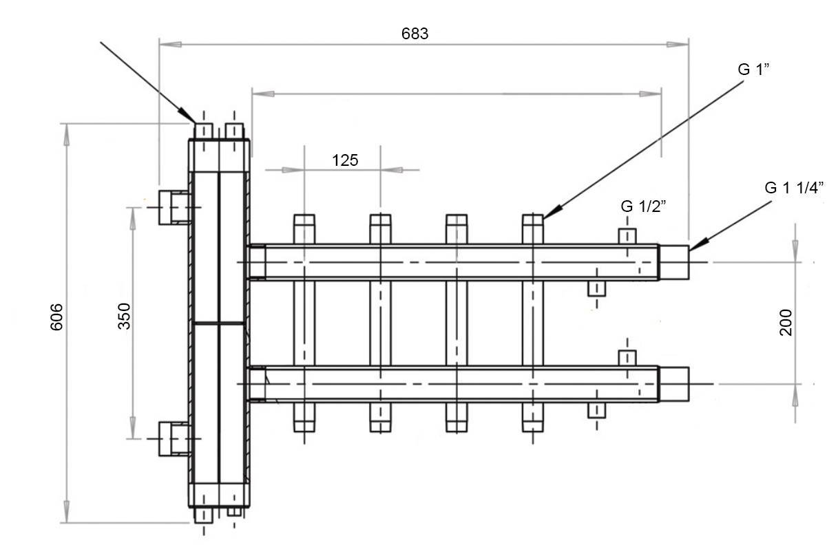 Collecteur de distribution de chauffage à faire soi-même: schémas et caractéristiques de montage