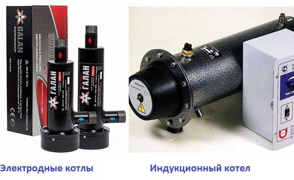 Types et types de chaudières électriques pour le chauffage domestique, éléments chauffants, modèles à électrodes et à induction