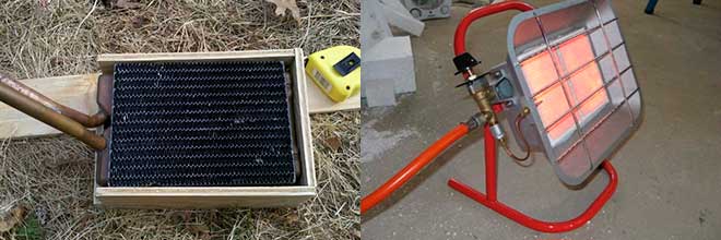 Comment fabriquer un appareil de chauffage de vos propres mains: un aperçu de 2 options maison