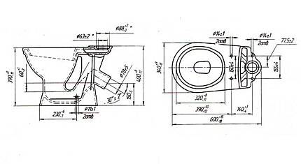 Comment raccorder une toilette à un égout: un aperçu des technologies d'installation pour tous les types de toilettes