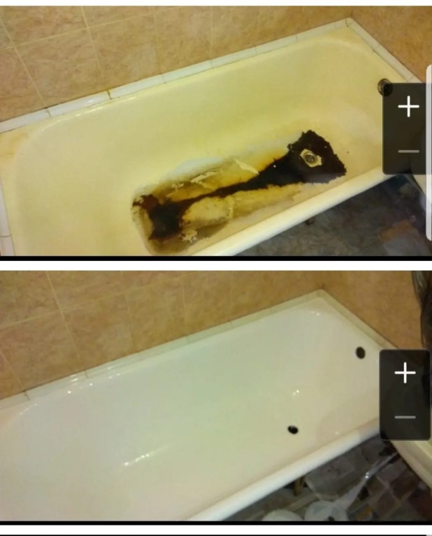 Restauration de bain à faire soi-même avec de l'acrylique ou un revêtement en vrac liquide: instruction vidéo