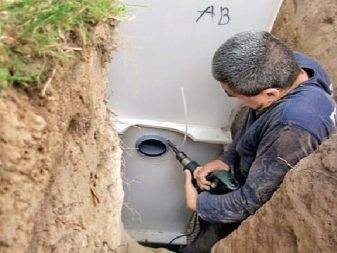 Installation d'une fosse septique "Topas": installation à faire soi-même + règles d'entretien