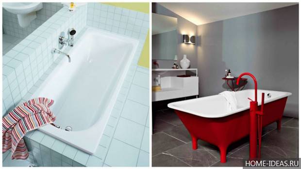 Baignoire en acrylique, avantages et inconvénients