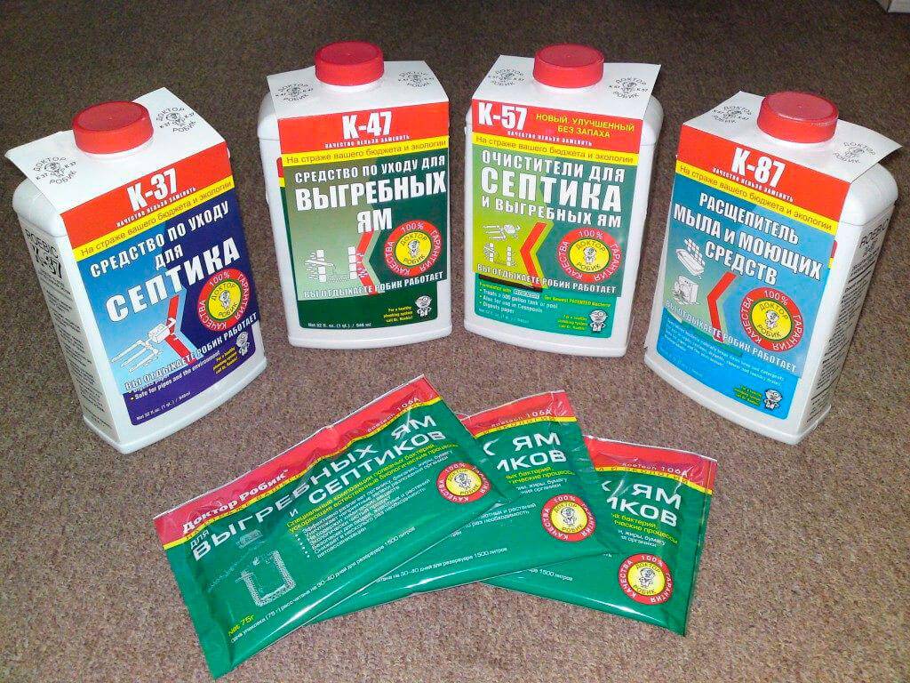 Antiseptique pour une toilette dans le pays: un aperçu des meilleurs produits et bioactivateurs