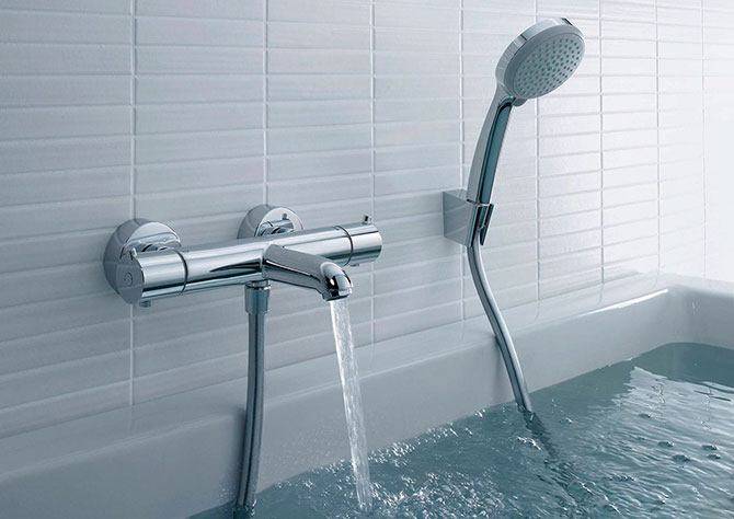 Comment choisir un robinet de salle de bain avec douche: types, caractéristiques + note du fabricant