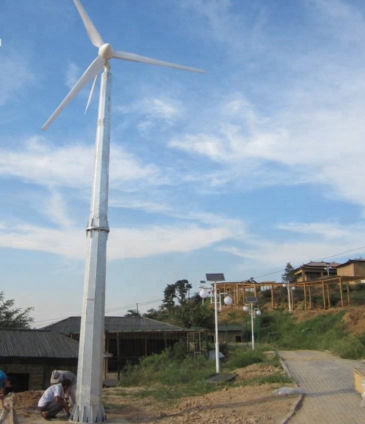 Éolienne à faire soi-même à partir d'une machine à laver: instructions de montage d'une éolienne