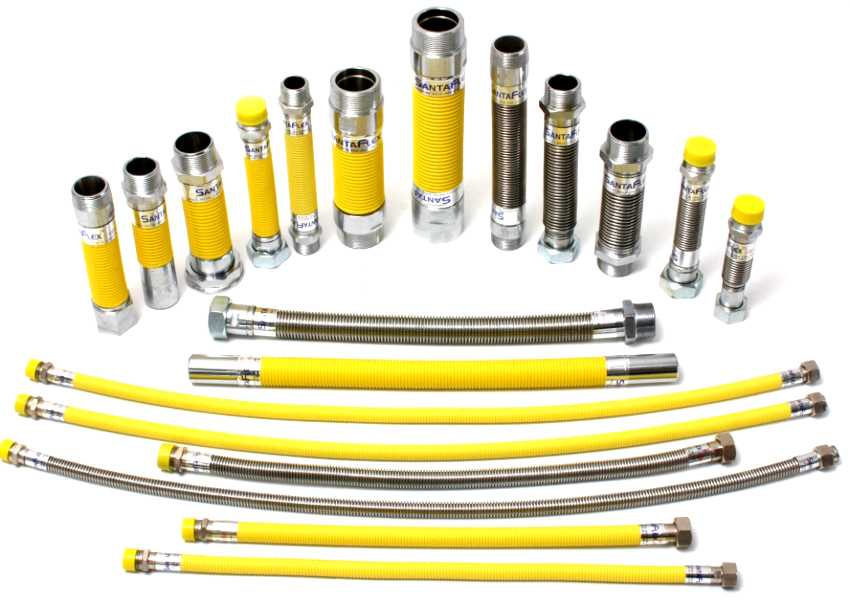 Tuyaux à gaz: types, avantages et inconvénients, règles d'installation et de fonctionnement