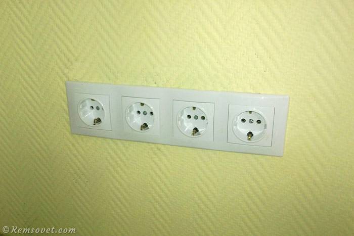 Exigences et caractéristiques de l'installation de prises et d'interrupteurs dans l'appartement