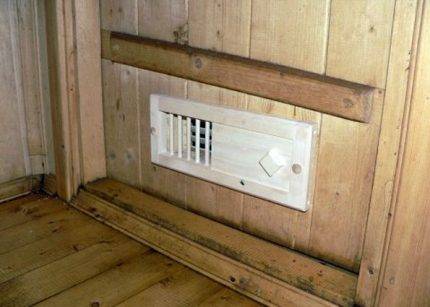 Comment faire un système de ventilation dans un sauna avec un radiateur électrique: nuances techniques
