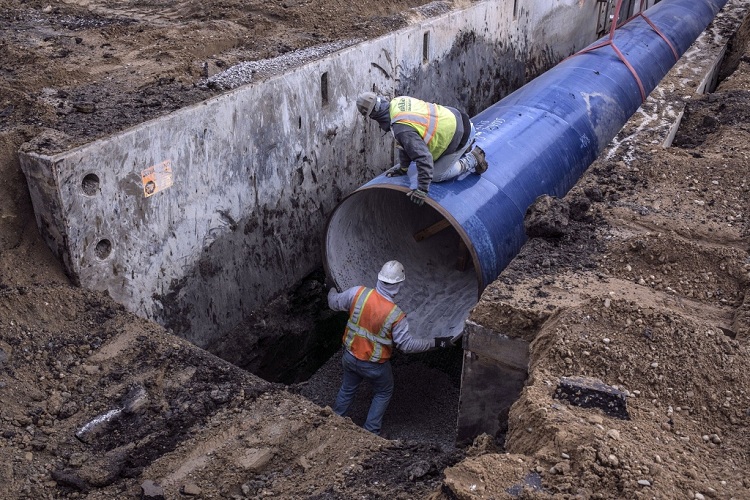 Pose de gazoduc: méthodes, équipements, exigences. zone de sécurité du gazoduc