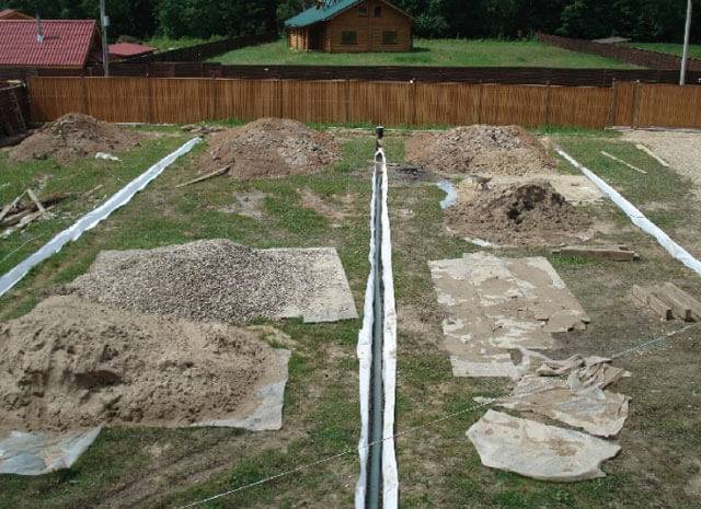 Comment faire le drainage d'une parcelle de jardin de vos propres mains: analyse de la technologie d'aménagement