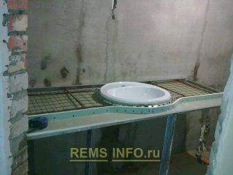 Évier à poser: schémas d'installation et analyse des caractéristiques d'installation