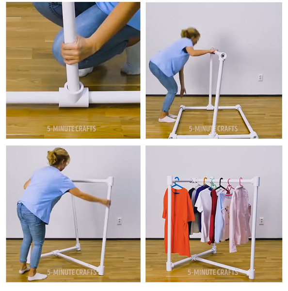 Cintre DIY - 66 photos d'idées originales de cintres