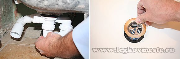 Drain-trop-plein pour le bain: types, types, caractéristiques