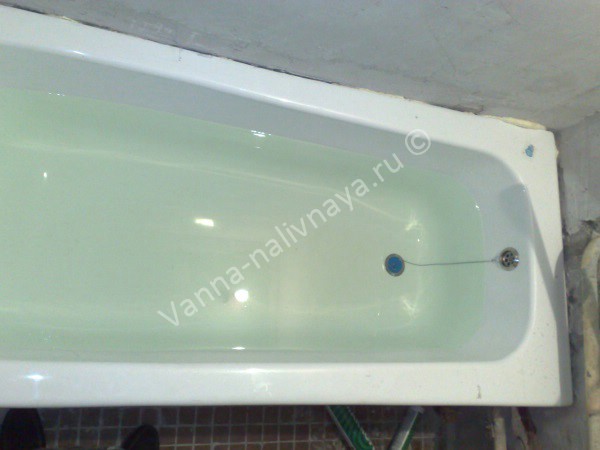 Bain en vrac ou doublure acrylique - ce qui est mieux