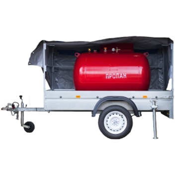 Réservoir de gaz à offrir: mini-options pour aménager des chalets d'été