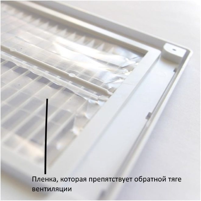 Grille de ventilation avec clapet anti-retour : appareil et types + recommandations d'installation