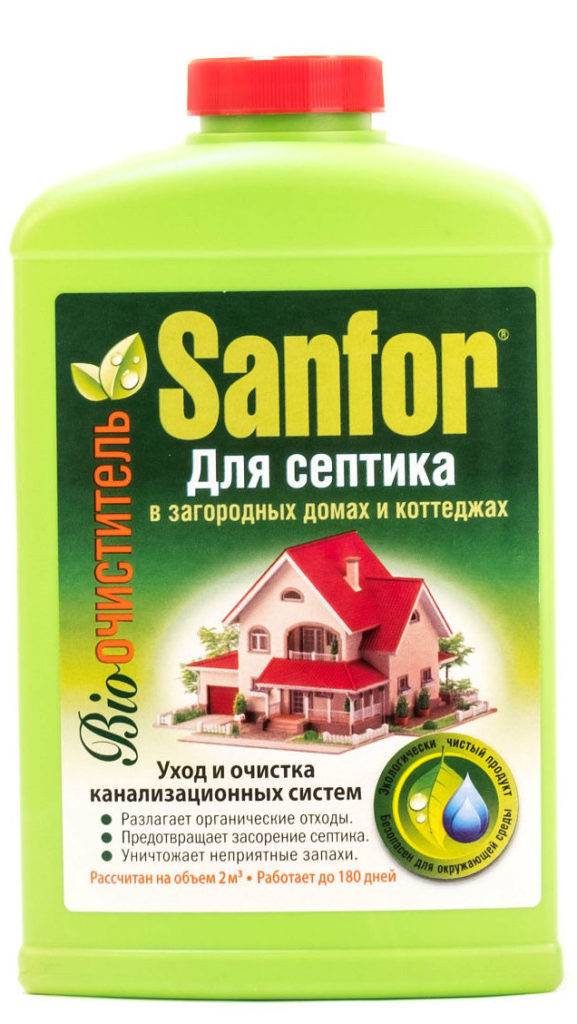 Produits biologiques pour les eaux usées: types de bactéries pour les puisards, méthode d'application, règles d'utilisation