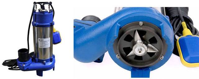Pompes d'égout : types, comment choisir la bonne + caractéristiques de fonctionnement