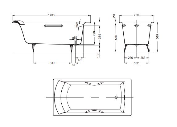 Tout sur les tailles de bain en acrylique