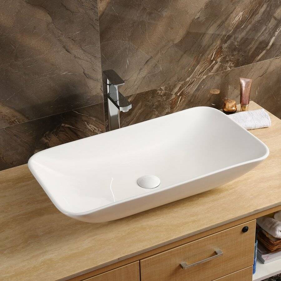 Lavabo suspendu sur le comptoir de la salle de bain: instructions d'installation