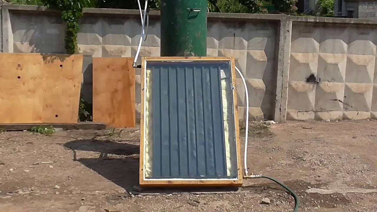 Assembler un capteur solaire pour le chauffage de vos propres mains