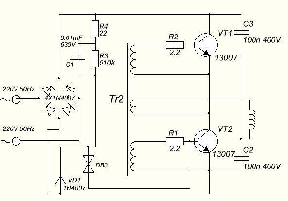 Chauffage par induction vortex fait maison à partir d'un onduleur de soudage
