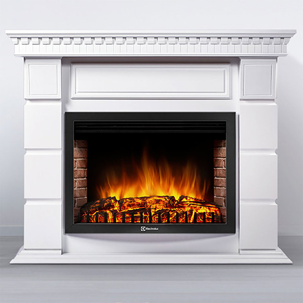 Variété de cheminées électriques electrolux exquises