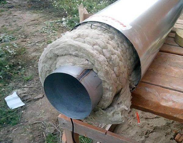 Comment isoler un tuyau de cheminée de vos propres mains, comment isoler une cheminée en métal
