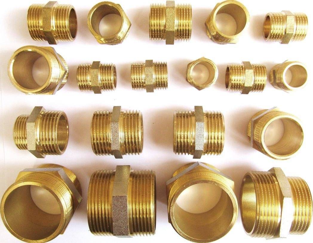 Raccords filetés pour tuyaux de chauffage