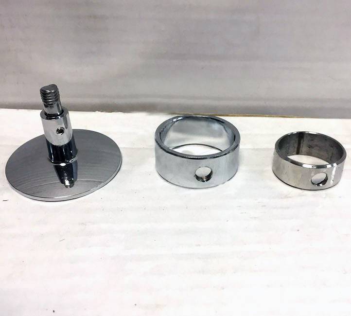 Installation d'un sèche-serviettes horizontal