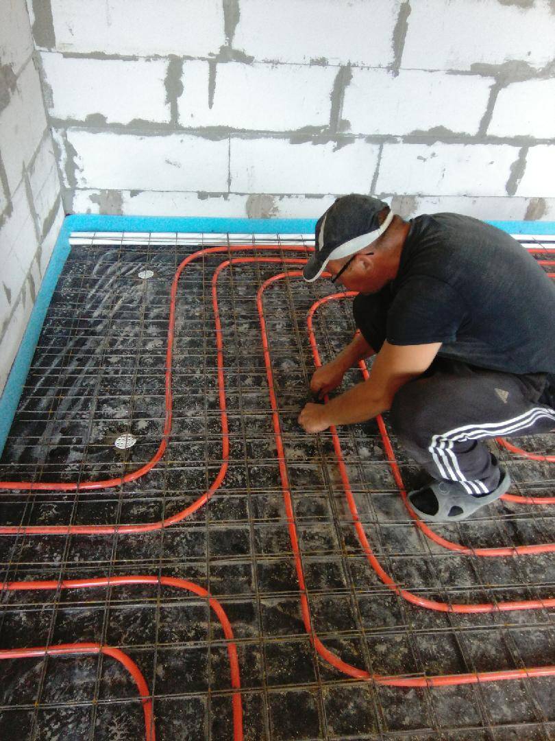 Technologie de chauffage au sol