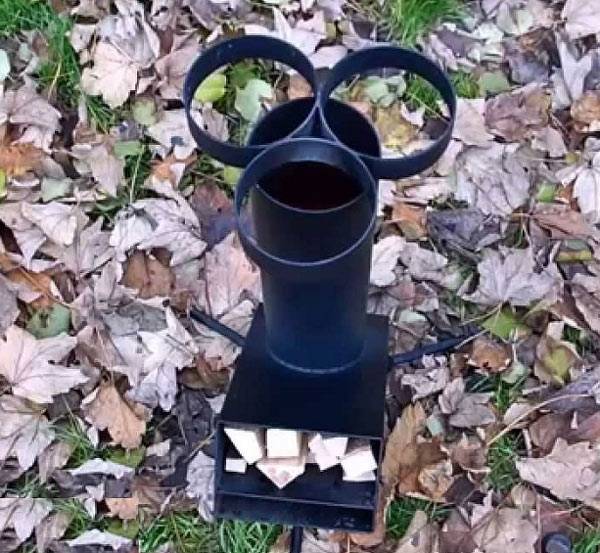 Poussée de jet en garde de chaleur douillette : poêle fusée à faire soi-même