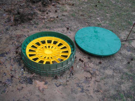 Aménagement d'un puisard: règles d'organisation et d'étanchéité