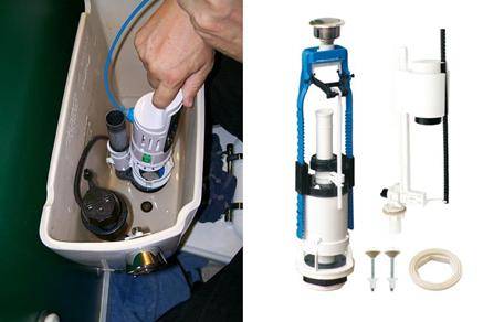 Mécanisme de chasse d'eau: appareil, principe de fonctionnement, aperçu des différentes conceptions